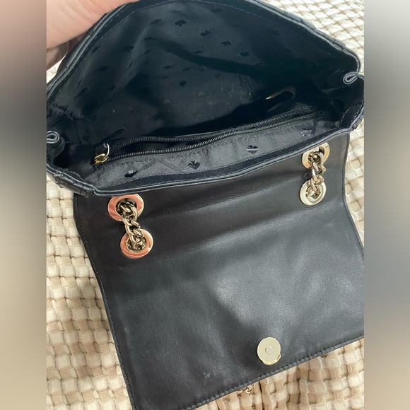 Kate Spade convertible backpack purse black - Picture 8 of 10